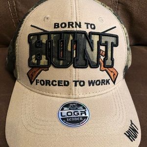 Camouflage hunting cap brand new